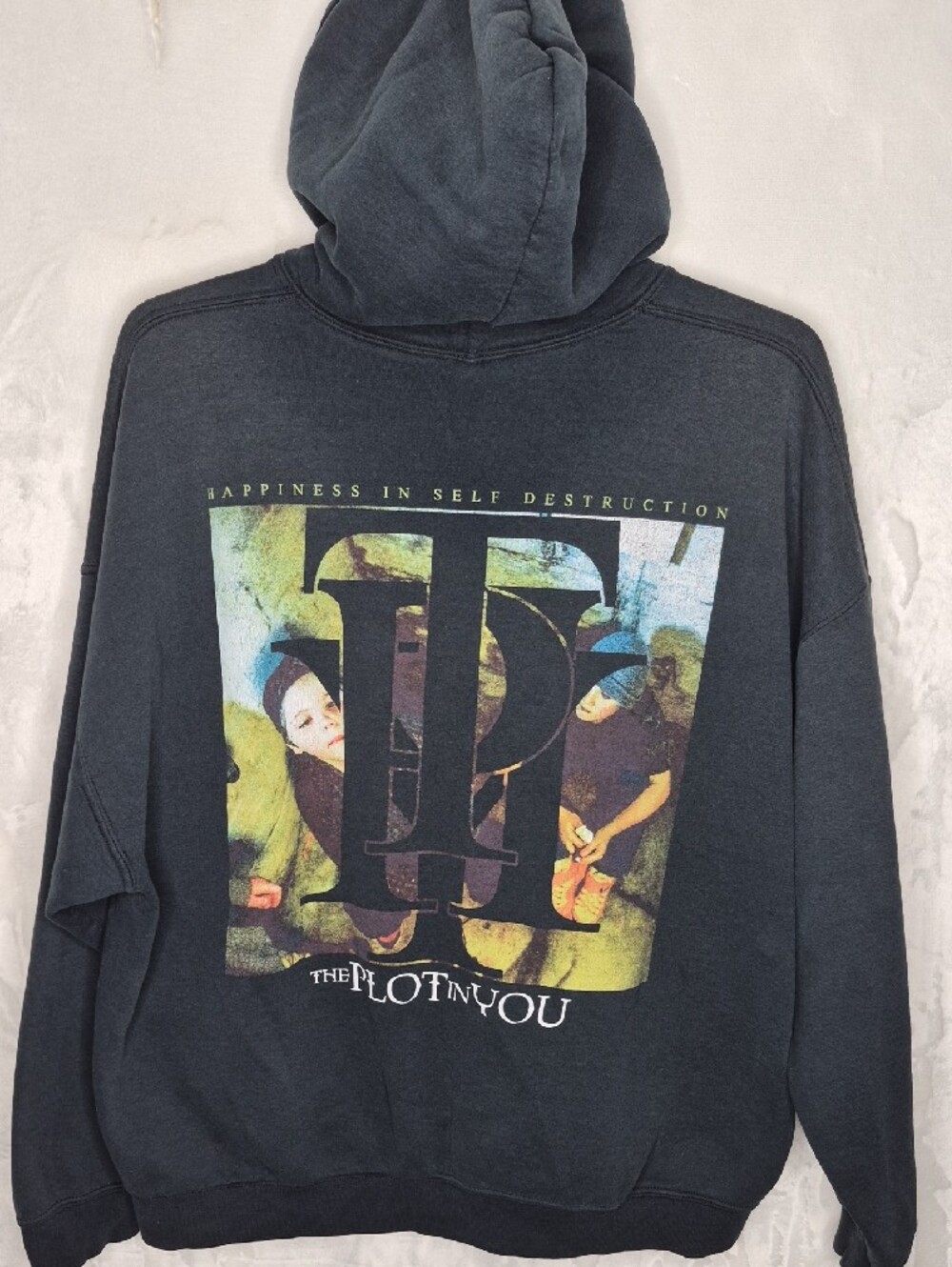 The Plot In You Happiness In Self Destruction Band Hoodie 2XL